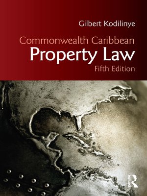cover image of Commonwealth Caribbean Property Law